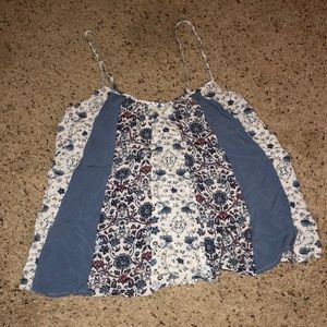 Floral tank top